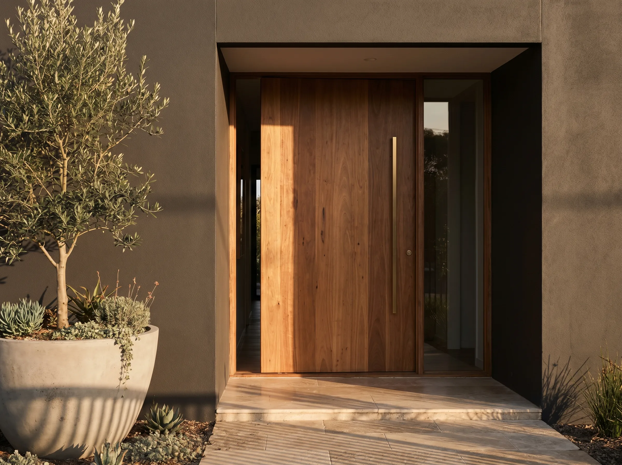 The entrance to a VelBuilt home